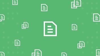 document illustrations on a green background