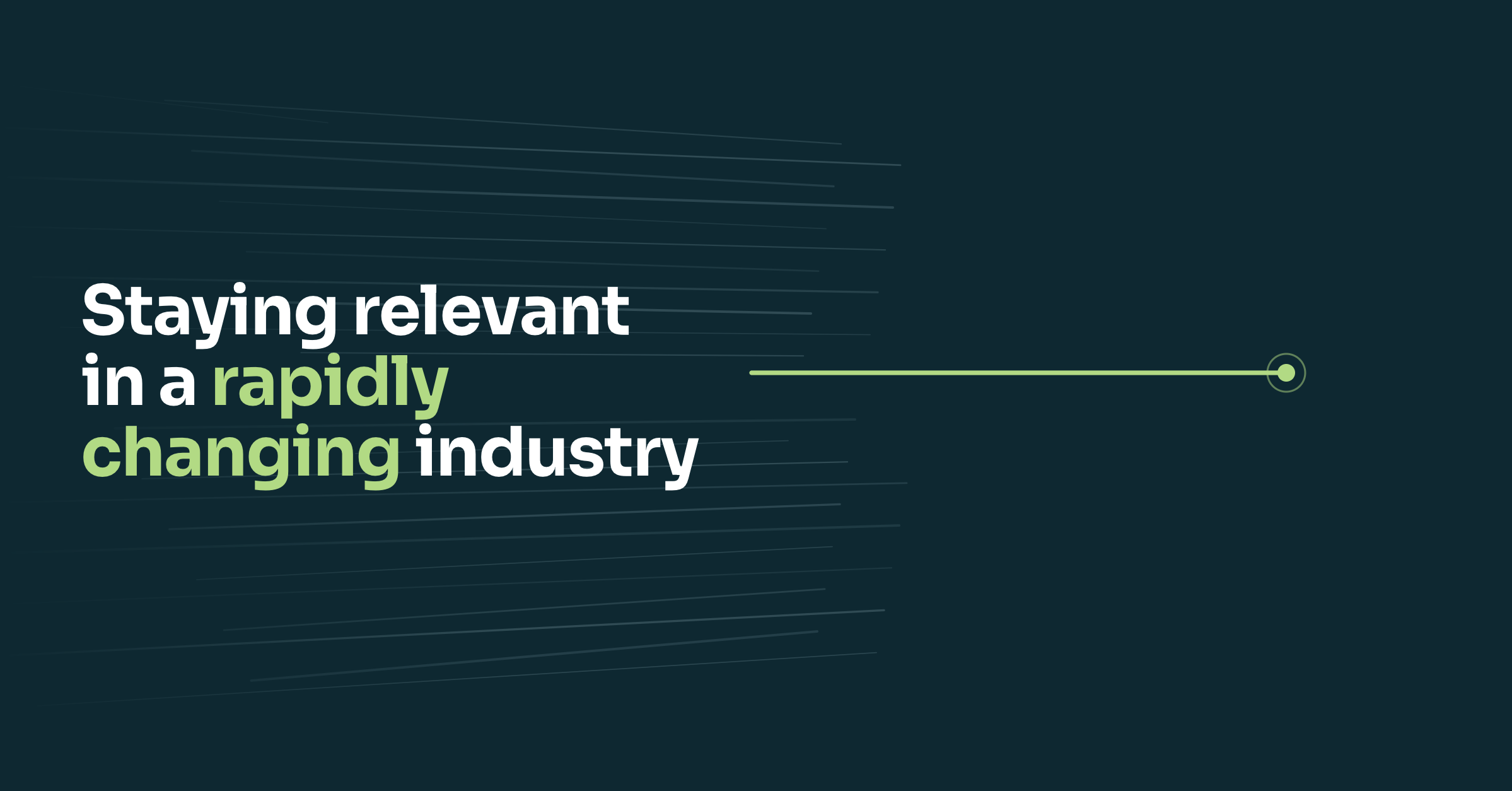 The Art of the Pivot: Staying Relevant in a Rapidly Changing Industry